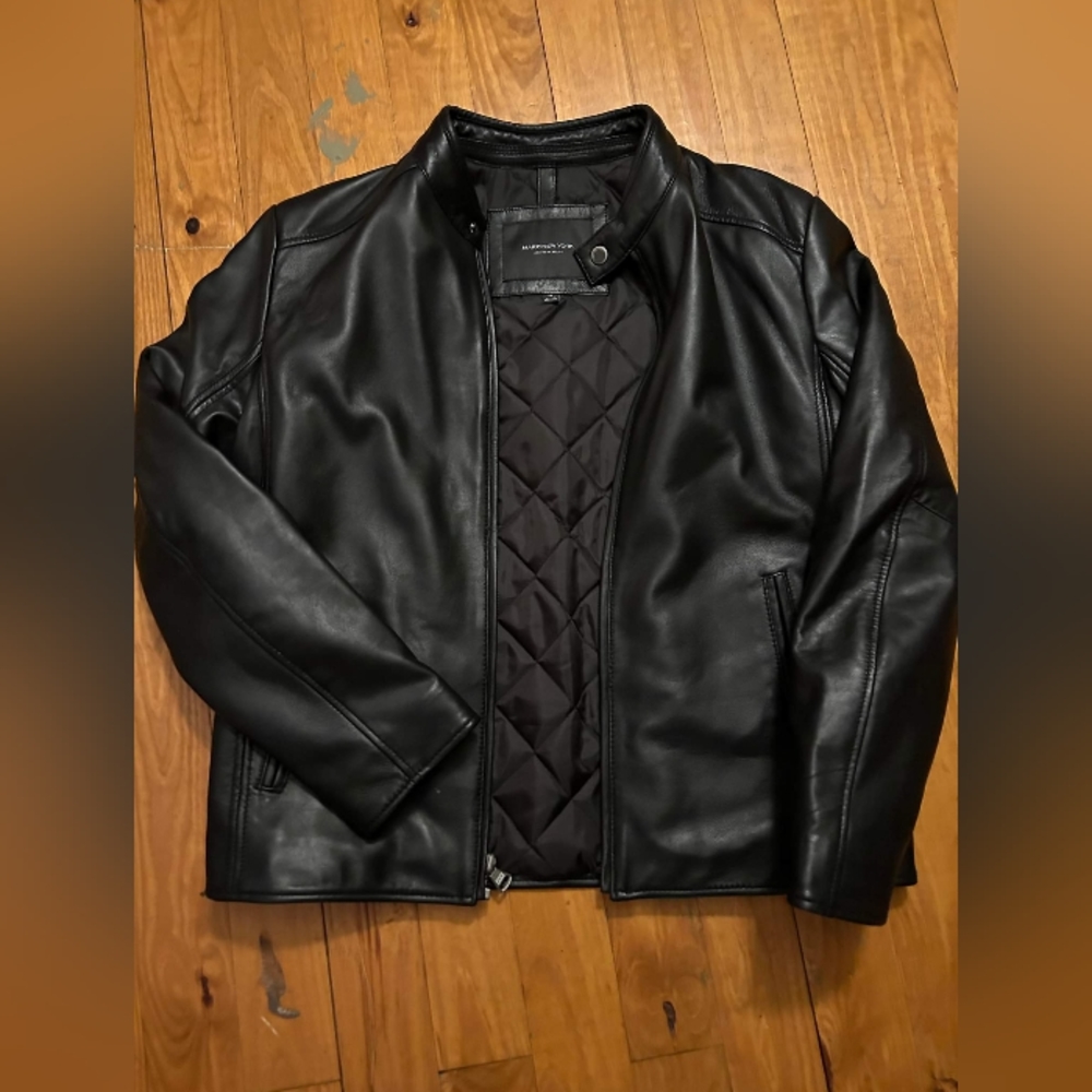 Marc new York leather jacket